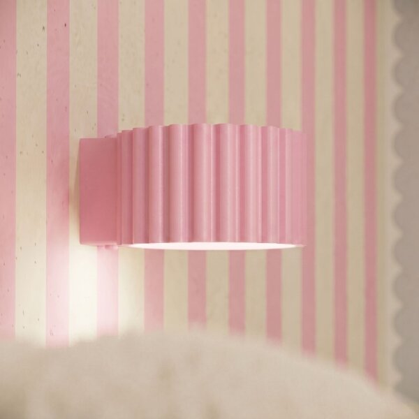 Wandleuchte Aluminium Rosa GX53 B:10 cm modern