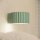 Wandlampe Aluminium Salbei GX53 B:10 cm blendarm