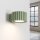 Wandlampe Aluminium Salbei GX53 B:10 cm blendarm