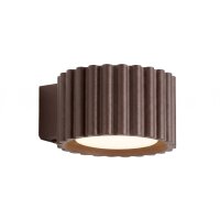 Wandlampe Aluminium Braun GX53 B:10 cm blendarm