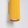 Wandlampe Up Down Aluminium Gelb GU10 H:20 cm