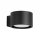 Wandleuchte Aluminium Schwarz GX53 B:10 cm blendarm