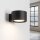 Wandleuchte Aluminium Schwarz GX53 B:10 cm blendarm