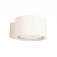 Wandlampe Aluminium Beige GX53 B:10 cm blendarm