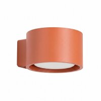 Wandlampe Aluminium Ockerrot GX53 B:10 cm blendarm