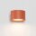 Wandlampe Aluminium Ockerrot GX53 B:10 cm blendarm