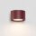 Wandleuchte Aluminium Burgund GX53 B:10 cm blendarm