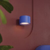 Wandlampe Aluminium Ultramarin GX53 B:10 cm blendarm
