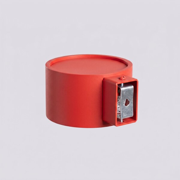 Wandleuchte Aluminium Rot GX53 T:12 cm modern