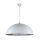grande lampe à suspendre Ø70cm rond Design moderne argenté