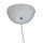 grande lampe à suspendre Ø70cm rond Design moderne argenté