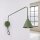 Wandlampe Schalter Stahl Olivgrün E14 H:30 cm blendarm