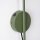 Wandlampe Schalter Stahl Olivgrün E14 H:30 cm blendarm