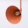 Wandlampe mit Schalter Stahl Ocker E14 H:30 cm