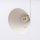 Wandleuchte mit Schalter Stahl Beige E14 H:30 cm