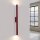 Wandleuchte Up Down Stahl Burgund G9 H:50 cm blendarm