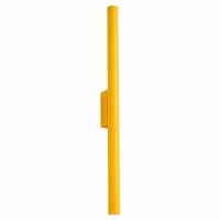Wandleuchte Up Down Stahl Gelb G9 H:50 cm blendarm