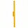 Wandleuchte Up Down Stahl Gelb G9 H:50 cm blendarm