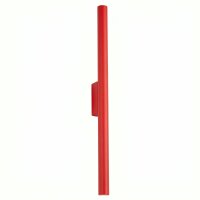 Wandlampe Up Down Stahl Rot G9 H:50 cm blendarm
