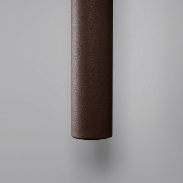 Wandleuchte Up Down Stahl Braun G9 H:50 cm blendarm