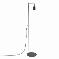 Stehleuchte schwenkbar Aluminium Schwarz GU10 H:160 cm