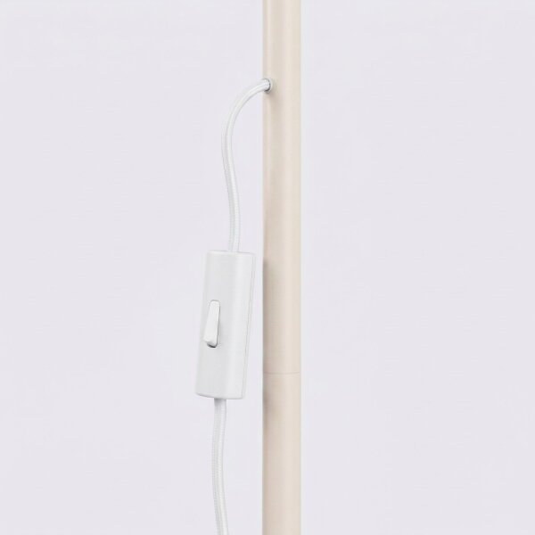 Stehleuchte flexibel Aluminium Beige GU10 H:160 cm