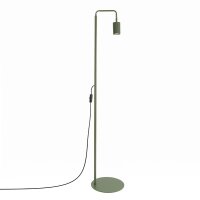 Stehlampe verstellbar Aluminium Olivgrün GU10 H:160 cm