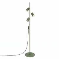 Stehlampe flexibel Aluminium Olivgrün GU10 H:155 cm