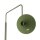 Stehlampe verstellbar Stahl Olivgrün E14 H:165 cm