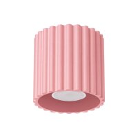 Deckenlampe Aluminium Rosa GU10 Ø10 cm modern