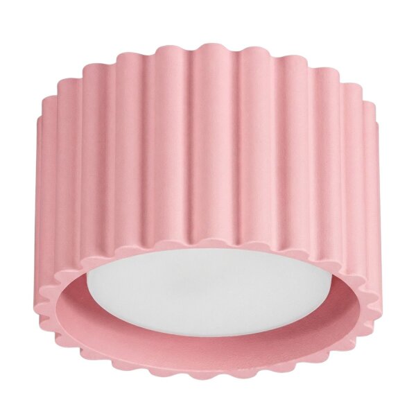 Deckenleuchte Aluminium Rosa GX53 Ø10 cm rund