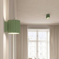Deckenlampe Aluminium Salbei GU10 Ø10 cm rund