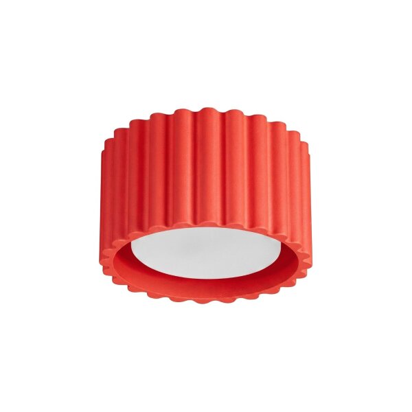 Deckenlampe Aluminium Rot GX53 Ø10 cm modern rund