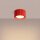 Deckenlampe Aluminium Rot GX53 Ø10 cm modern rund