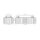 Deckenleuchte Aluminium Rot GX53 L:21 cm gemütlich
