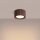 Deckenlampe Aluminium Braun GX53 Ø10 cm wohnlich