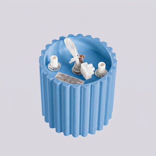 Deckenlampe Aluminium Hellblau GU10 Ø10 cm modern