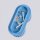 Deckenleuchte Aluminium Hellblau GU10 L:21 cm
