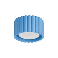 Deckenlampe Aluminium Hellblau GX53 Ø10 cm modern
