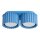 Deckenleuchte Aluminium Hellblau GX53 L:21 cm