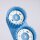Deckenleuchte Aluminium Hellblau GX53 L:21 cm