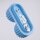 Deckenleuchte Aluminium Hellblau GX53 L:21 cm