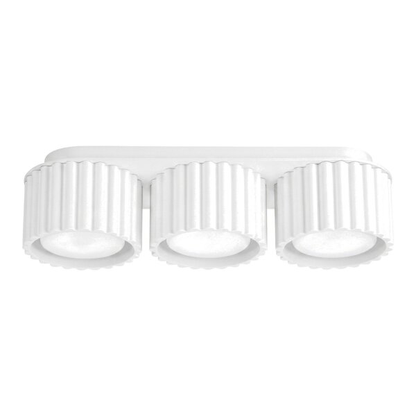 Deckenlampe Aluminium Weiß GX53 L:32,5 cm modern
