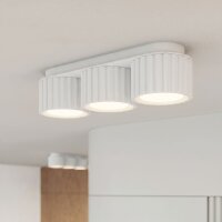 Deckenlampe Aluminium Weiß GX53 L:32,5 cm modern