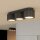 Deckenlampe 3-flammig Aluminium Schwarz GX53 L:32,5 cm