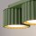 Deckenlampe 3-flammig Aluminium Olivgrün GX53 L:32,5 cm