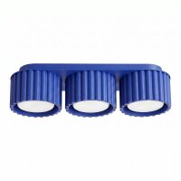Deckenlampe 3-flammig Ultramarin GX53 L:32,5 cm