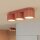 Deckenlampe 3-flammig Aluminium Pfirsich GX53 L:32,5 cm