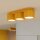 Deckenlampe 3-flammig Aluminium Gelb GX53 L:32,5 cm