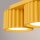 Deckenlampe 3-flammig Aluminium Gelb GX53 L:32,5 cm